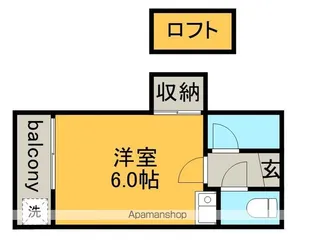 LIVEX V・A【1階】の間取り