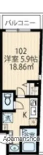 ラフィーネ鶴ヶ峰【1階】の間取り
