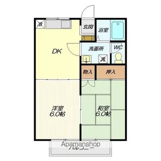 N’Sコーポ【1階】の間取り