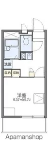 レオパレスORYOU【3階】の間取り
