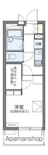 レオパレス大久手【2階】の間取り
