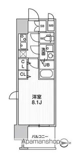 LA DOUCEUR黒川Ⅱ【6階】の間取り