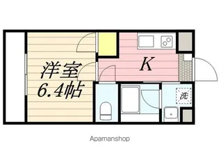 CREST MABASHI【4階】の間取り