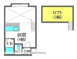 アルノルテ月寒【1階】の間取り