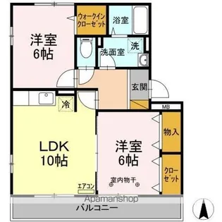 グランド・ソレーユ Ⅰ【3階】の間取り