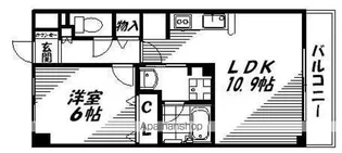 ラヴィエベル城北【2階】の間取り