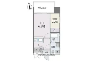 サニークレスト大濠公園【2階】の間取り