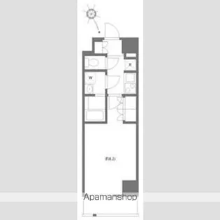 アゼスト堀切菖蒲園Ⅱ【8階】の間取り