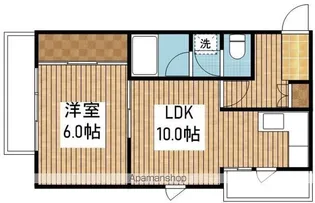 サンミッシェル【2階】の間取り