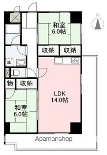 リアライズ屋島【2階】の間取り