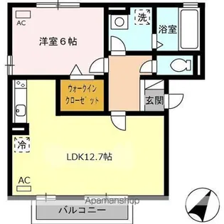 アルタグラシア【3階】の間取り