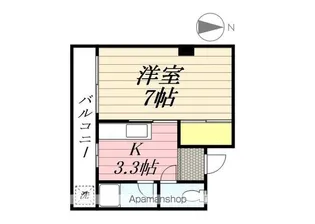 メゾンアイアムMII【202号室】の間取り