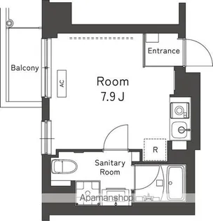 BELLEVIAGE SHINJUKU【4階】の間取り