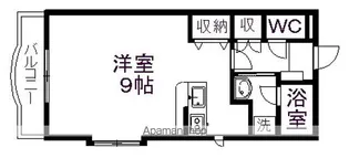 パストラーレ見瀬【103号室】の間取り