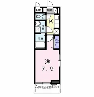 フランガーデン【2階】の間取り