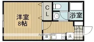 アビタシオン10【2階】の間取り