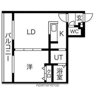 SPERANZA KITAMARUYAMA(スペランツァ北円山)【2階】の間取り