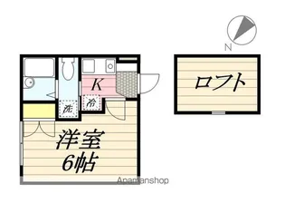 東京都中野区新井3丁目【アパート】の間取り