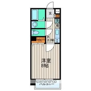 シティマンション木町通【8階】の間取り