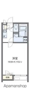 クレイノシャルムZEN【2階】の間取り