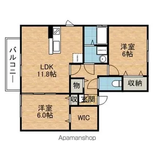 サン・グリーン【2階】の間取り