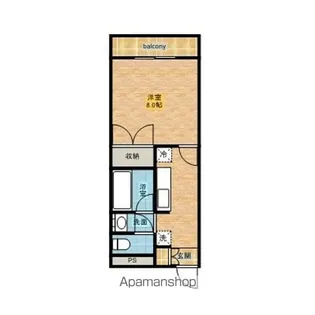 マンションリラ【3階】の間取り