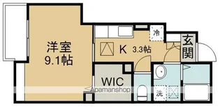 フォレスタ K【1階】の間取り
