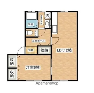 桜D棟【202号室】の間取り