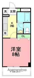リビングタウン厚木【3階】の間取り
