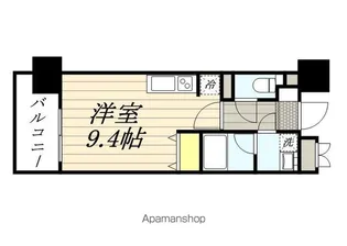 アクタス博多パークシティ【14階】の間取り