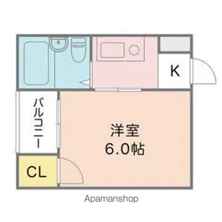 サンクス堺東Ⅱ【101号室】の間取り