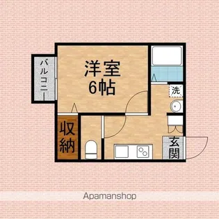 AMBER NEST【1階】の間取り
