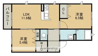 パークソレイユ【2階】の間取り