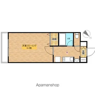 フォレストコート【307号室】の間取り