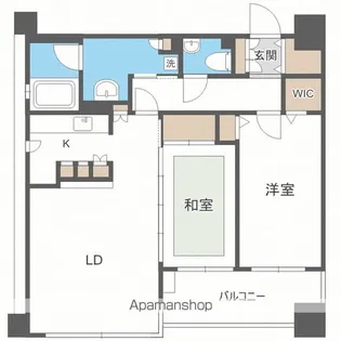 SーFORT中島公園【9階】の間取り