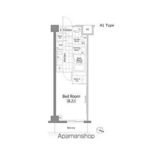 パークハビオ笹塚【2階】の間取り