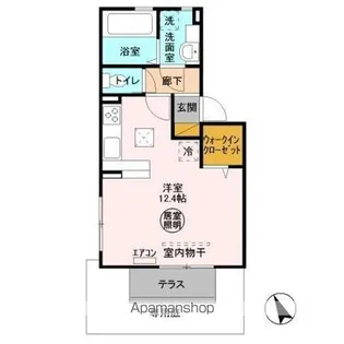 フォルテューヌ畑沢南【1階】の間取り