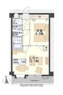 ディユ・ラフィーネ【1階】の間取り