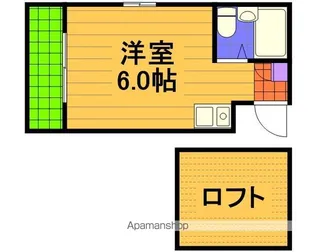 ジュネパレス津田沼第3【1階】の間取り