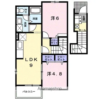 シャイン ベリー【2階】の間取り