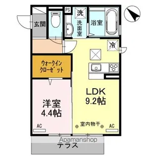 フェリーチェ上福岡【3階】の間取り