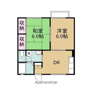 メゾンラフィーネモコ【2階】の間取り