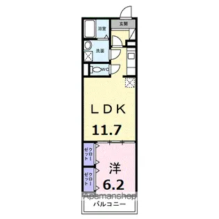 EVERY【3階】の間取り