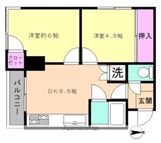 カルムサイトー【2階】の間取り
