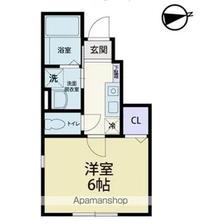 MANDARINO PESCA(マンダリーノ・ペスカ)【1階】の間取り