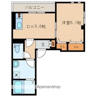 東麻布ヒルズ【3階】の間取り