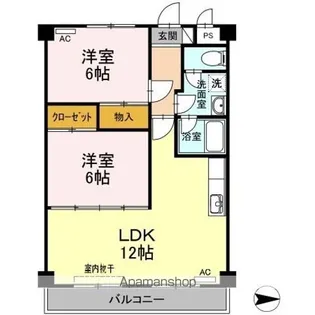 その木ハイツ【2階】の間取り