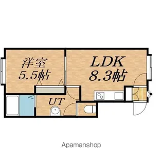 セリバテール102A【2階】の間取り