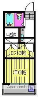 ロフトメゾン敷地【104号室】の間取り