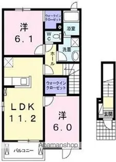 アンフィールド【2階】の間取り